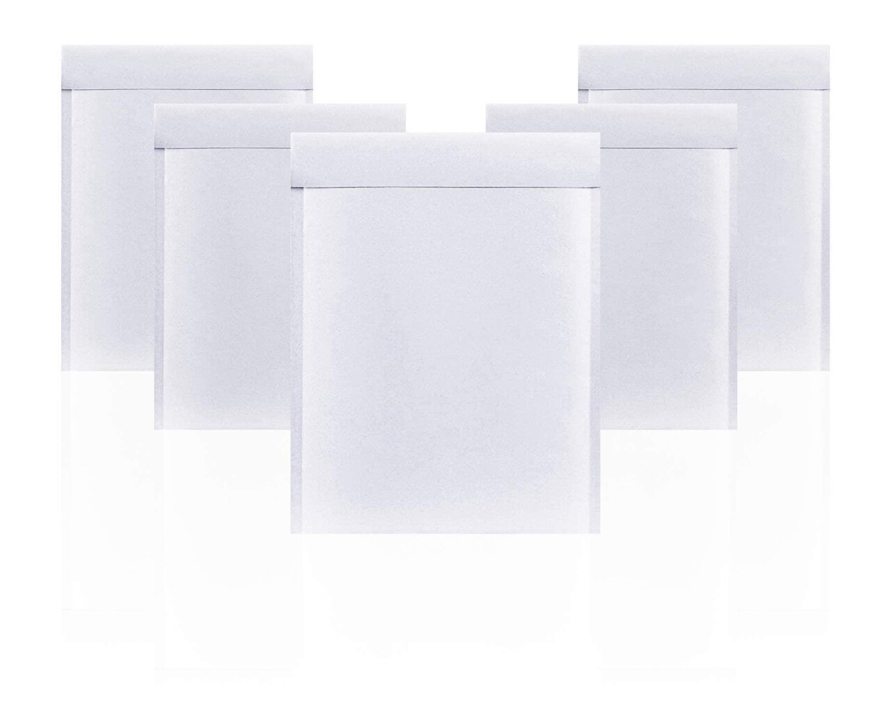 Pack of 25 White Shipping Envelopes 9.5 x 13 Bubble Mailer 9 1/2 x 13 Kraft Paper Bubble Mailers. Peel and Seal Padded Envelopes for Bulk Mailing Shipping Packing and Packaging